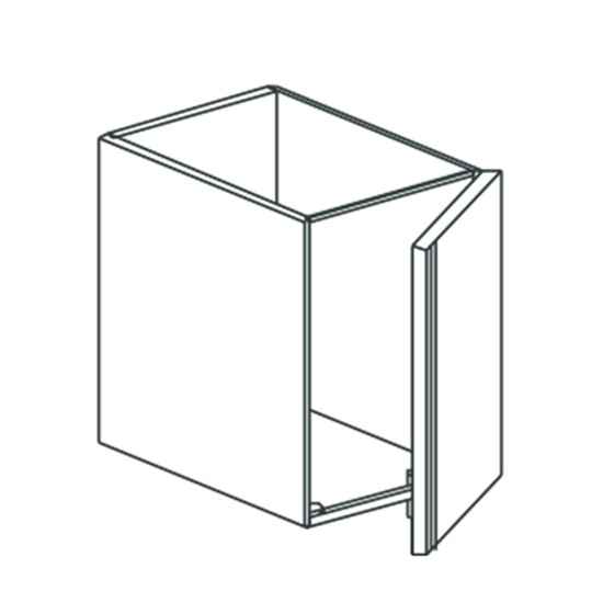 Schrank, mit Tür, für Spüle, 600x700 mm